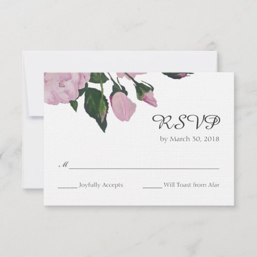 Katie & PJ RSVP Kaartje (Voorkant)