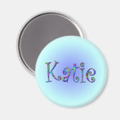Katie Regenboog Magneet (Voorkant / Achterkant)