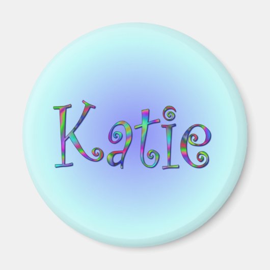 Katie Regenboog Magneet (Voorkant)