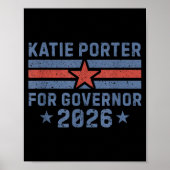 Katie Rter For Governor Of California Rter 2026  Poster (Voorkant)