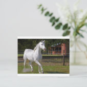 Katie Running Briefkaart (Staand voorkant)