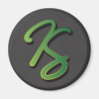 Katie Stodder - Ronde Magneet (zwart)