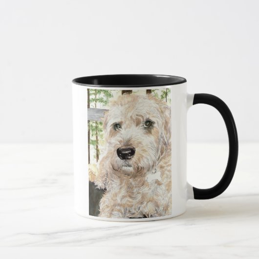 Katie the Wheaton Terrier Mok (Rechts)