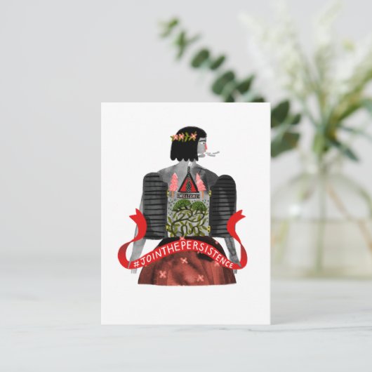 Katie Vernon Briefkaart (Staand voorkant)