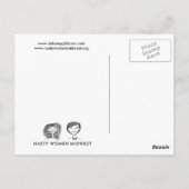 Katie Vernon Briefkaart (Achterkant)