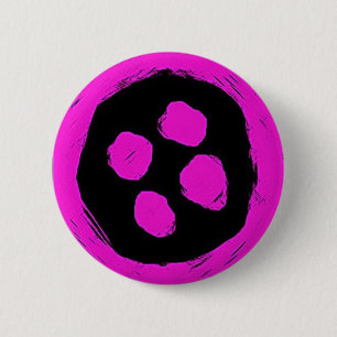Katieboetsmeisje Ronde Button 5,7 Cm