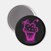 Katieboy magneet cupcake roze (Voorkant / Achterkant)