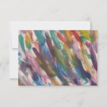 Katie's artwork #1 - Note Kaart