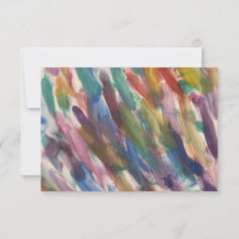 Katie's artwork #1 - Note Kaart Notitiekaartje