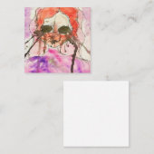 Katie's artwork #2 - Note Kaart Notitiekaartje (Voorkant / Achterkant)