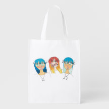 Katie's artwork #4 - Grocery Tas