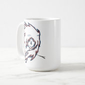 Katie's artwork #5 - Witte Mok (Voorkant links)