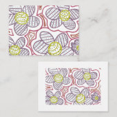 Katie's artwork #8 - Note Kaart Notitiekaartje (Voorkant / Achterkant)