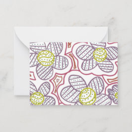 Katie's artwork #8 - Note Kaart Notitiekaartje