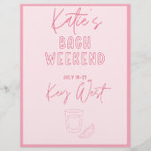 Katie's Bach Weekend Events (Voorkant)