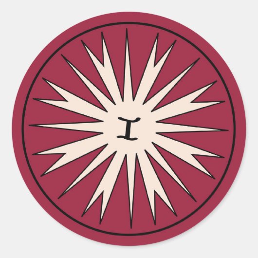 Katipunan-Sticker Ronde Sticker (Voorkant)