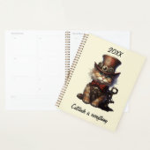 Katitude is alles stoompunk kat planner (Display)
