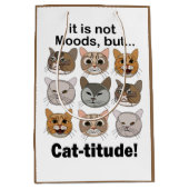 Katitude Kat Moods Kat Liefhebbers Medium Cadeauzakje (Voorkant)