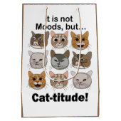 Katitude Kat Moods Kat Liefhebbers Medium Cadeauzakje (Achterkant)