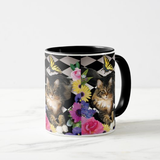  katje in de mok van fantasiegolden (Voorkant rechts)