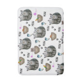 Katje Kat Miauw Badkamer Badmat (Voorkant Verticaal)