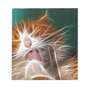 katje poes poesjes schattig huisdier spinnen miauw notitieblok