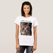 katje praat met het T-shirt (Voorkant volledig)