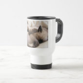 Katje van de Kat van het Huisdier van tweelingen Reisbeker (Voorkant rechts)