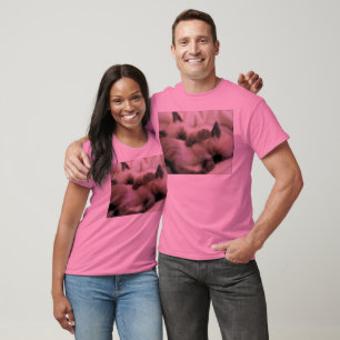 Katje van de Kat van het Huisdier van tweelingen T-shirt