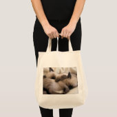 Katje van de Kat van het Huisdier van tweelingen Tote Bag (Voorkant (product))