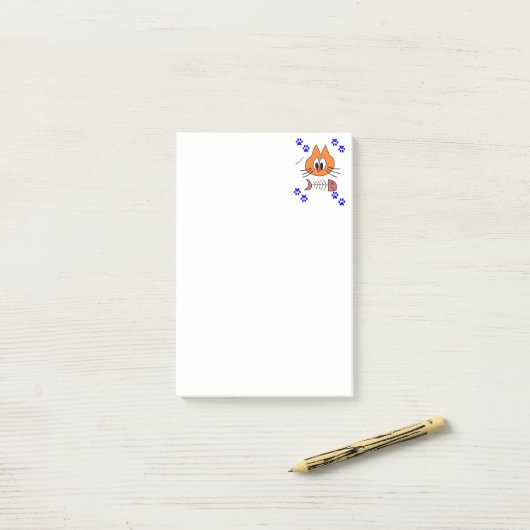 Katje Visnotities Post-it® Notes (Op bureau)