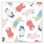 KATJES PYJAMA 14x14 Vinyl Sticker (Voorkant)