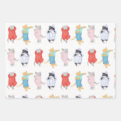 KATJES PYJAMA Vlak Inpakpapier Vel (Voorkant)