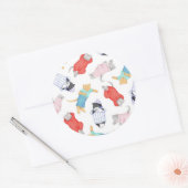 KATJES PYJAMA'S Grote Ronde Stickers (Envelop)