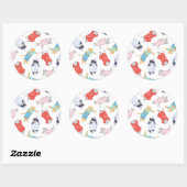 KATJES PYJAMA'S Grote Ronde Stickers (Vel)
