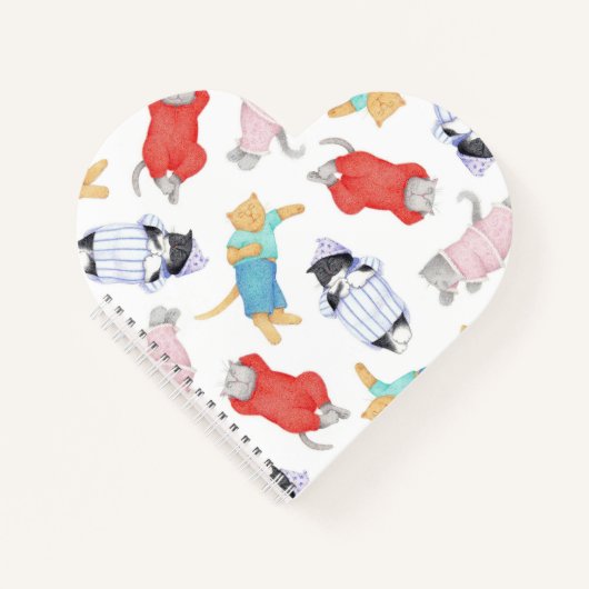 KATJES PYJAMA'S Hart Spiraalschrift Notitieboek (Voorkant)