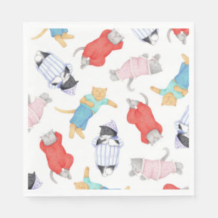 KATJES PYJAMA'S Standaard servetjes van papier voo Servet
