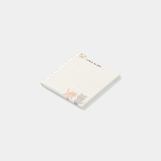 Katjes raster post-it® notes (Schuin)
