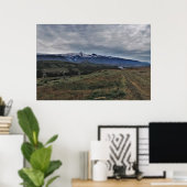 Katla en Thorsmork Valley Poster (Thuiskantoor)