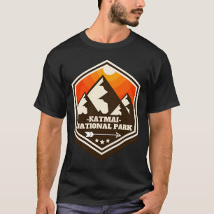 Katmai Alaska � de geest van de bergen T-shirt
