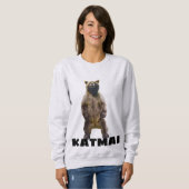 KATMAI ALASKA GRIZZLY BEAR T-SHIRTS (Voorkant volledig)