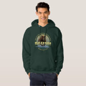 Katmai (bruin Beer) WT Hoodie (Voorkant volledig)