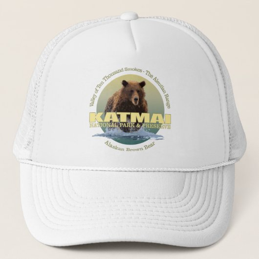 Katmai (bruin Beer) WT Trucker Pet (Voorkant)