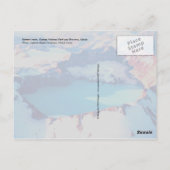 Katmai crater, Katmai National Park, Alaska Briefkaart (Achterkant)