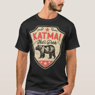 Katmai Nationaal Park Alaska Beer Grafisch T-shirt