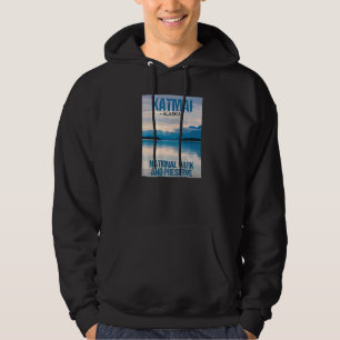 Katmai Nationaal Park Alaska Poster Hoodie