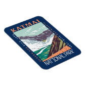 Katmai Nationaal Park Alaska Verstoord Magneet (Rechterzijde)