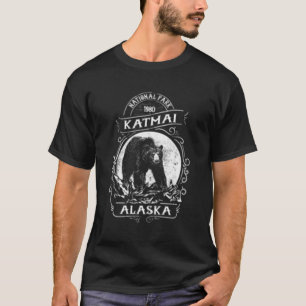 Katmai Nationaal Park Beer Alaska T-shirt