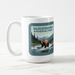 Katmai National Park Alaska Beer Brooks River Koffiemok