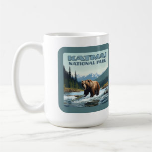 Katmai National Park Alaska Beer Brooks River Koffiemok